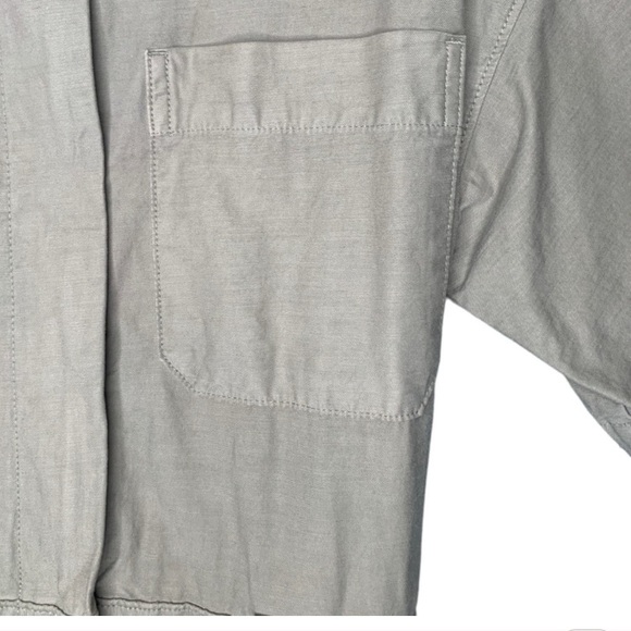 Everlane The Fatigue Short-Sleeve Jumpsuit in Clay Size 4 Belted Waist - Picture 7 of 7